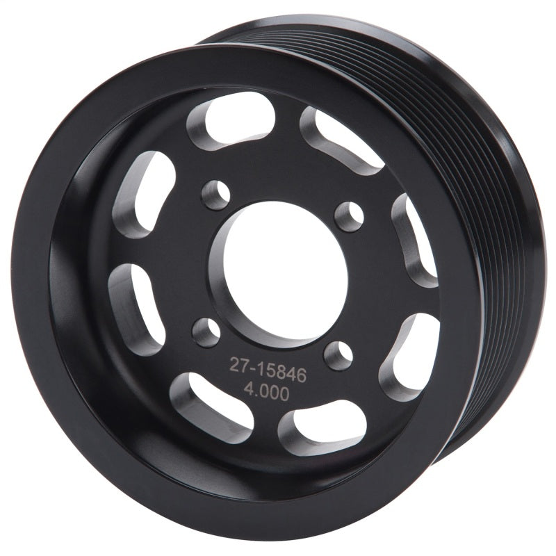 Load image into Gallery viewer, Edelbrock Pulley Supercharger Enforcer 10 Rib 4In Black
