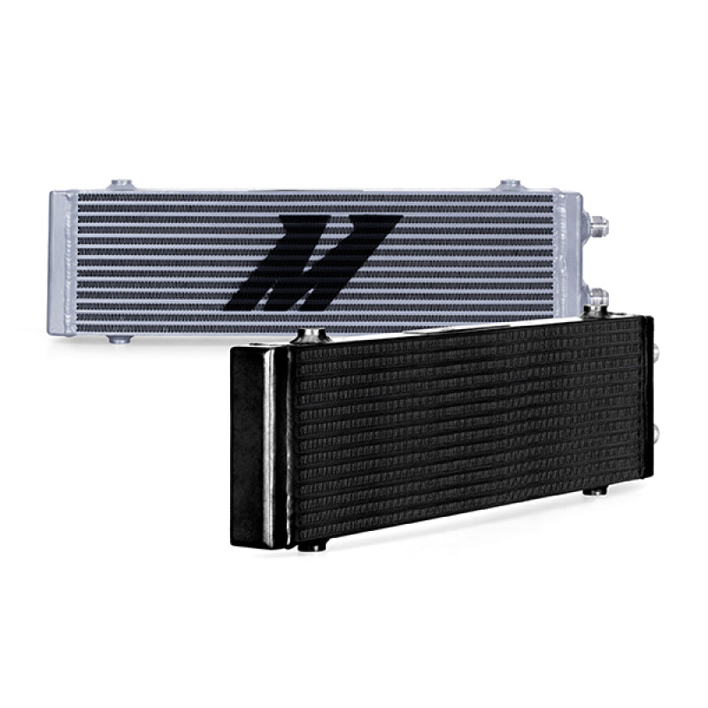 Load image into Gallery viewer, Mishimoto Universal Large Bar and Plate Dual Pass Silver Oil Cooler

