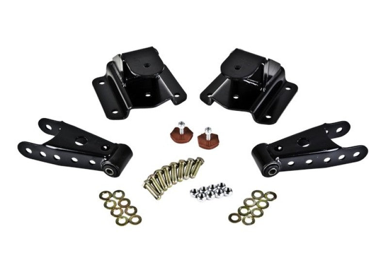 Load image into Gallery viewer, Belltech SHACKLE AND HANGER KIT 94-99 RAM 1500 StdCab 4inch
