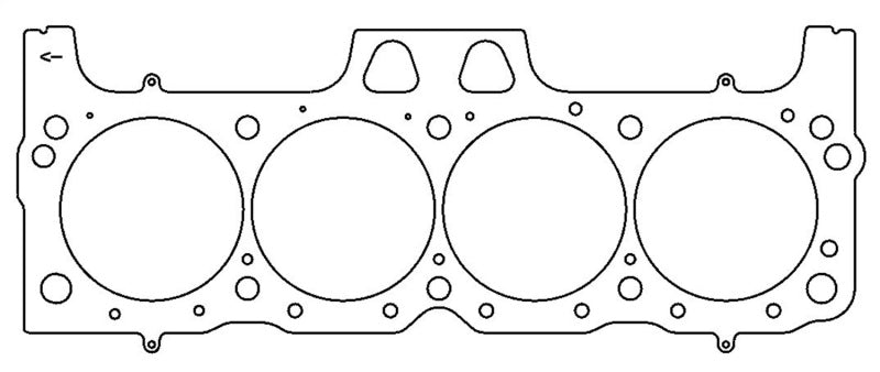 Load image into Gallery viewer, Cometic Ford 429/460CI Stock Block 4.50in Bore .040 thick MLS Head Gasket
