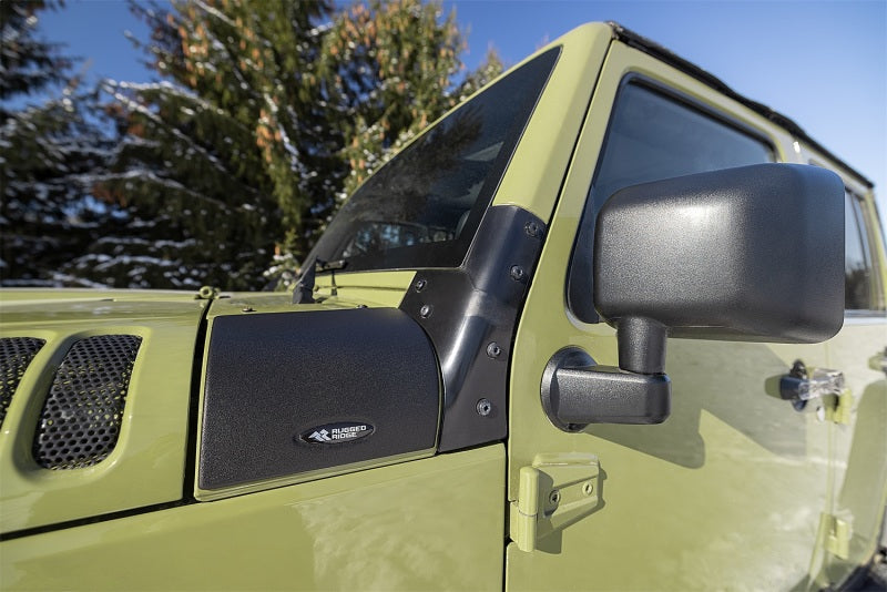 Load image into Gallery viewer, Rugged Ridge Cowl Guard Body Armor 07-18 Jeep Wrangler JK/JKU Models
