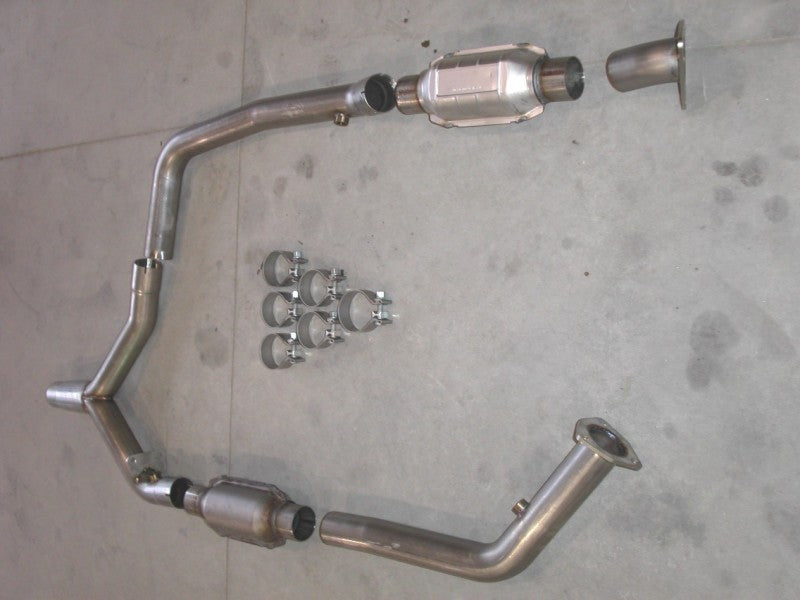 Load image into Gallery viewer, Stainless Works Chevy Camaro / Firebird 2000-02 Exhaust Catted
