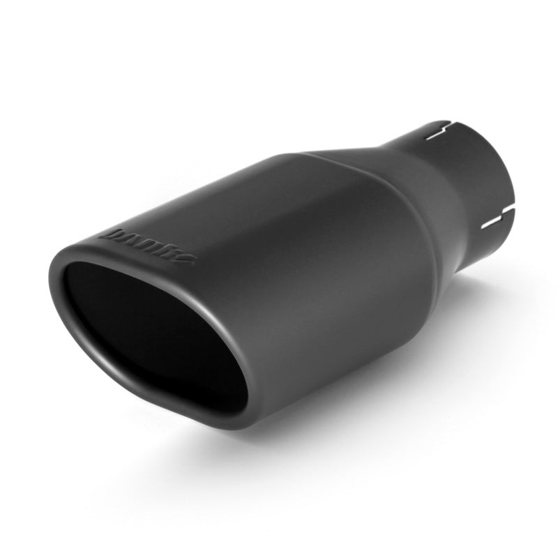 Load image into Gallery viewer, Banks Power Tailpipe Tip Kit - SS Obround Angle Cut - Chrome - 3in Tube - 3.75in X 4.5in X 11.5in
