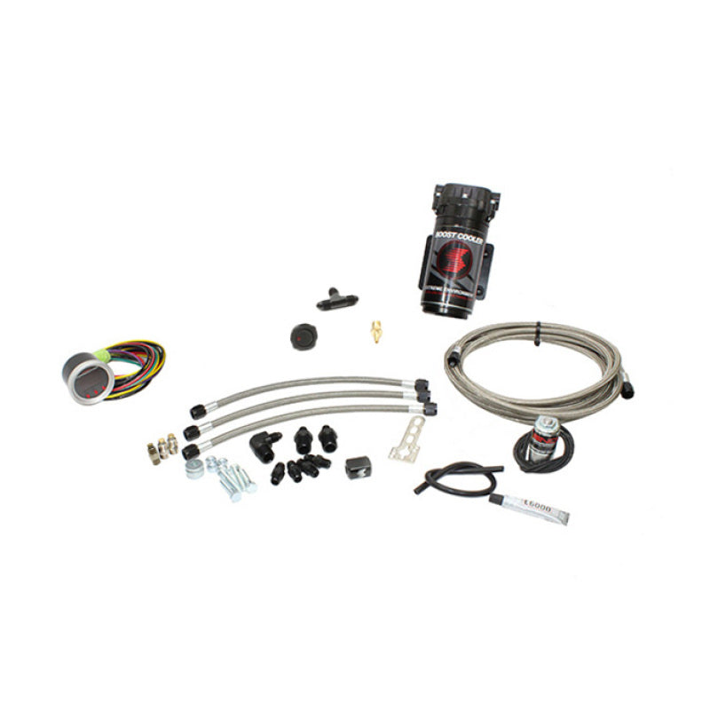 Load image into Gallery viewer, Snow Performance Chevy/GMC Stg 2 Boost Cooler Water Inj. Kit (SS Brded Line/4AN Fittings) w/o Tank
