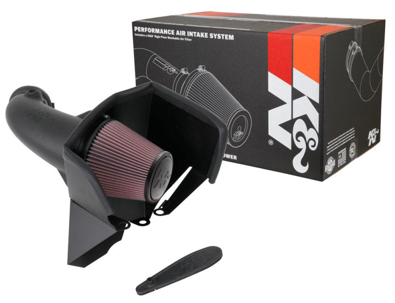 Load image into Gallery viewer, K&amp;N 18-19 Jeep Grand Cherokee Trackhawk V8-6.2L F/I AirCharger Performance Intake
