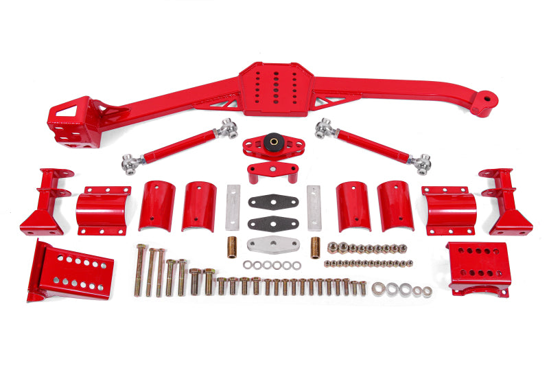 Load image into Gallery viewer, BMR 82-92 3rd Gen F-Body Body Mount Watts Link Rod Ends - Red
