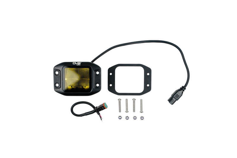 Load image into Gallery viewer, DV8 3-Inch Elite Series LED Amber Flush Mount Pod Light
