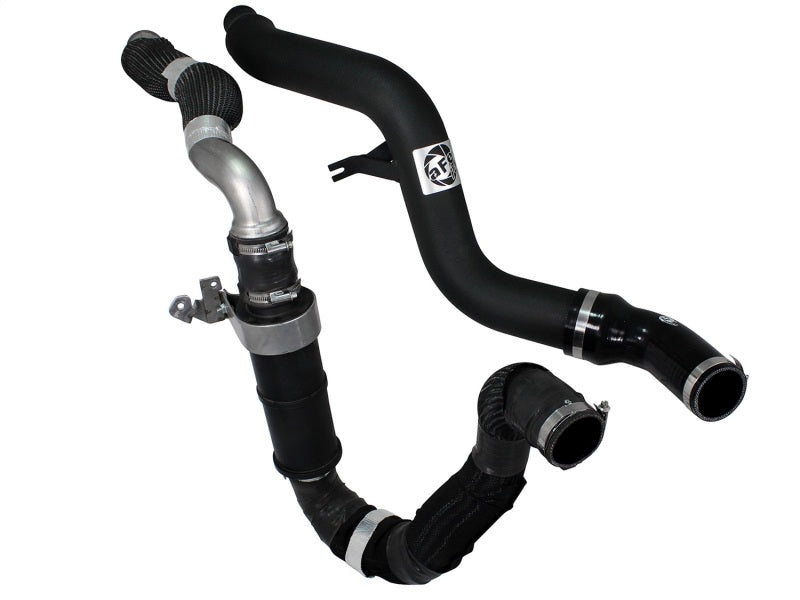 Load image into Gallery viewer, aFe Bladerunner Intercoolers 3in Black Tube Hot Side w/ Couplings &amp; Clamps 14-15 Ram 1500 V6-3.0L
