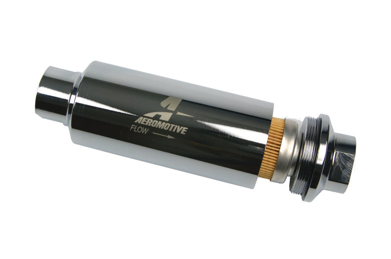 Load image into Gallery viewer, Aeromotive Pro-Series In-Line Fuel Filter - AN-12 - 10 Micron Fabric Element
