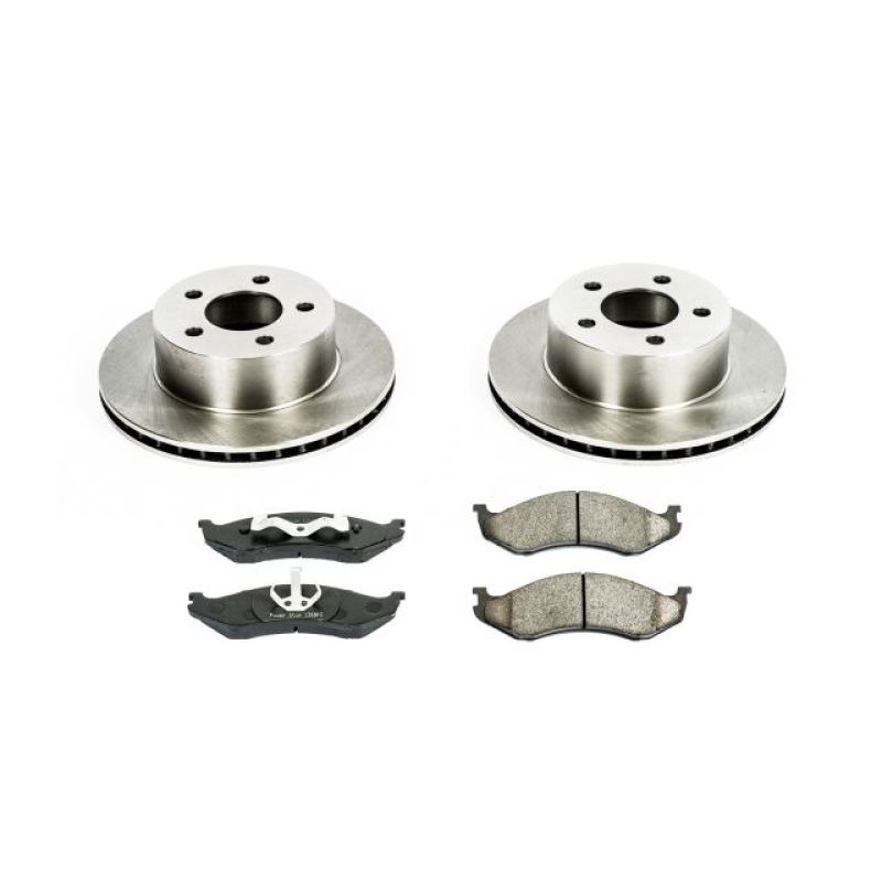 Load image into Gallery viewer, Power Stop 90-99 Jeep Cherokee Front Autospecialty Brake Kit
