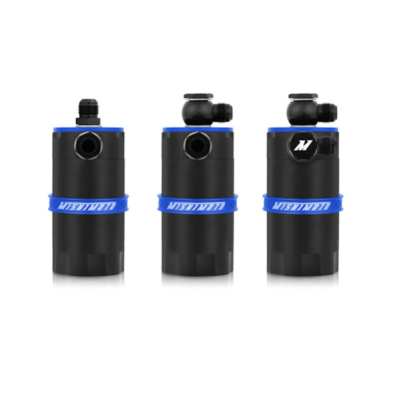Load image into Gallery viewer, Mishimoto Universal Baffled Oil Catch Can - Blue
