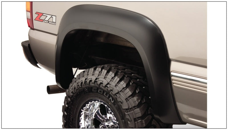 Load image into Gallery viewer, Bushwacker 07-14 Chevy Silverado 2500 HD Fleetside Extend-A-Fender Style Flares 4pc - Black
