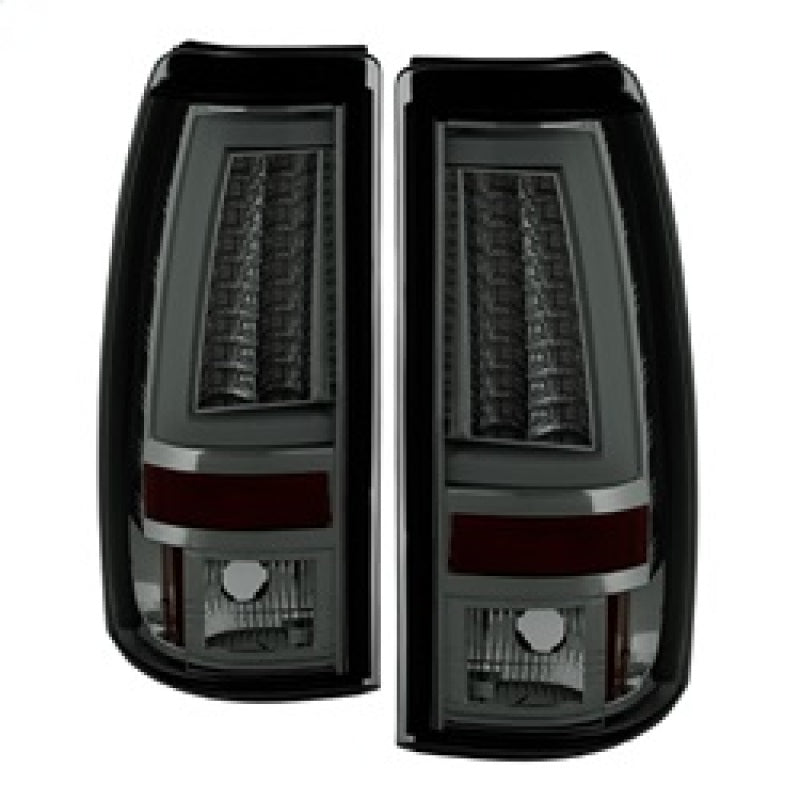 Load image into Gallery viewer, Spyder Chevy Silverado 1500/2500 03-06 Version 2 LED Tail Lights - Smoke ALT-YD-CS03V2-LED-SM
