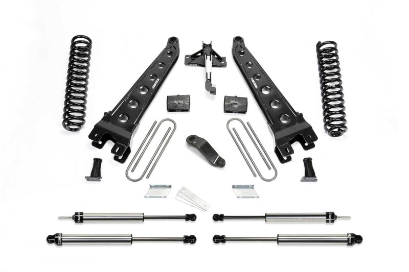 Load image into Gallery viewer, Fabtech 19-20 Ford F450/F550 4WD Diesel 6in Rad Arm Sys w/Coils &amp; Dl Shks
