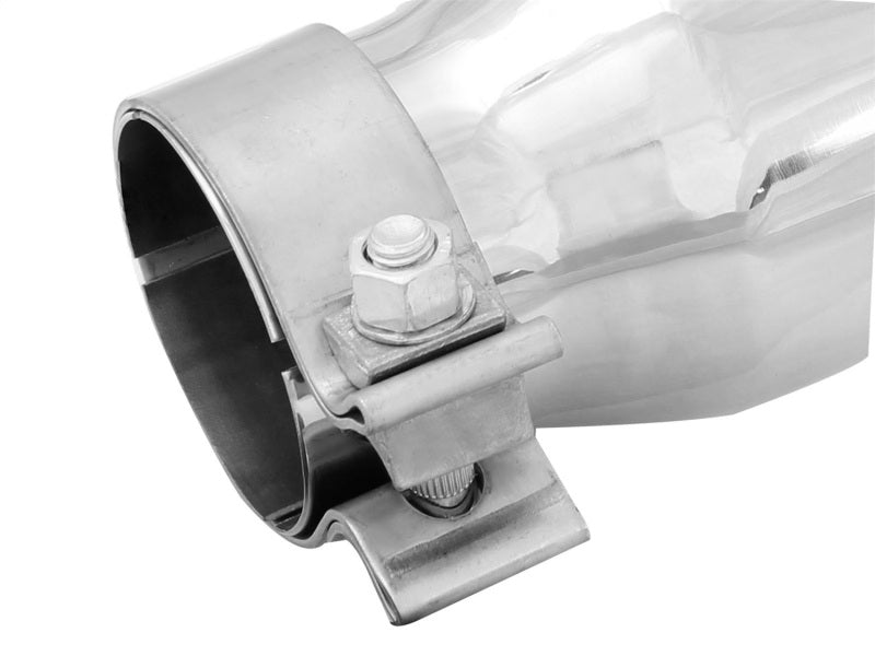 Load image into Gallery viewer, aFe MACH Force-Xp 2.5in Inlet x 3-1/2in Outlet x 6in Length 2.5in 304 Stainless Steel Exhaust Tip
