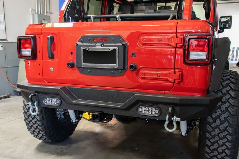 Load image into Gallery viewer, DV8 Offroad 2018+ Jeep Wrangler JL Spare Tire Delete Kit
