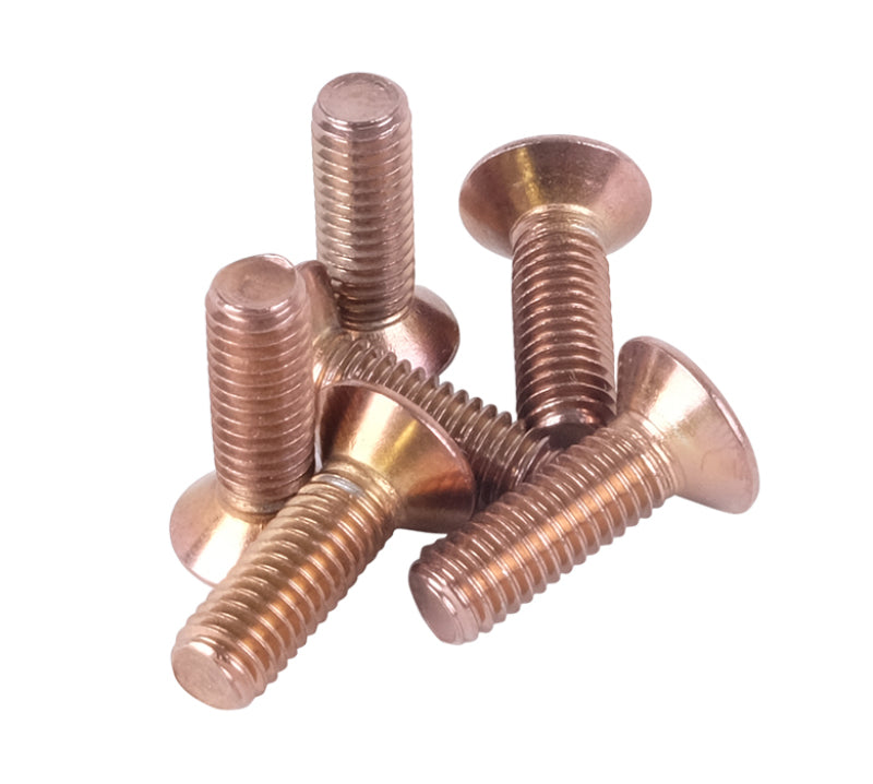 Load image into Gallery viewer, NRG Steering Wheel Screw Upgrade Kit (Conical) - Rose Gold
