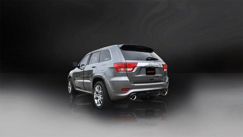 Load image into Gallery viewer, Corsa 2012-2013 Jeep Grand Cherokee 6.4L V8 Polished Sport Cat-Back Exhaust
