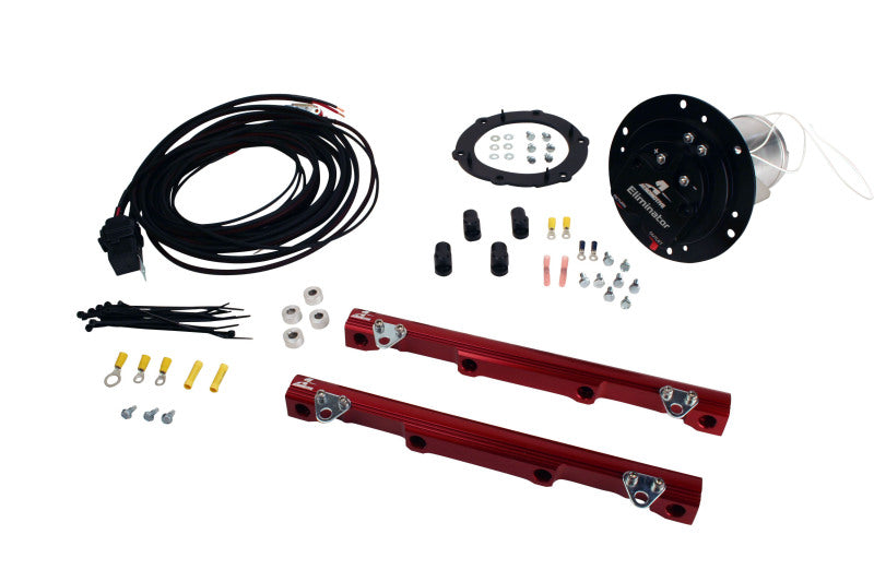 Load image into Gallery viewer, Aeromotive 03-04 Cobra Fuel System - Eliminator/Rails/Wire Kit/Fittings
