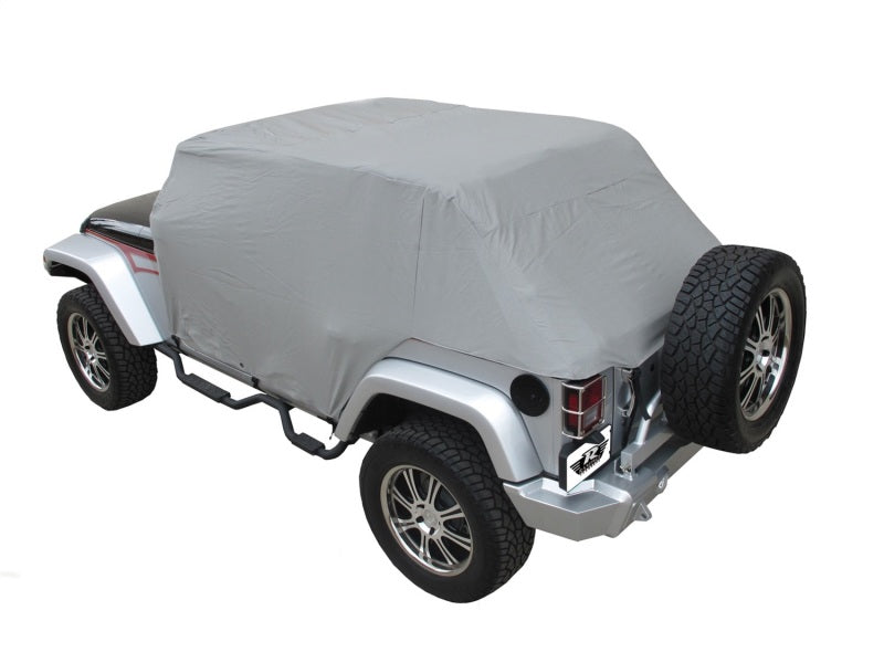 Load image into Gallery viewer, Rampage 2007-2018 Jeep Wrangler(JK) Unlimited Cab Cover With Door Flaps - Grey
