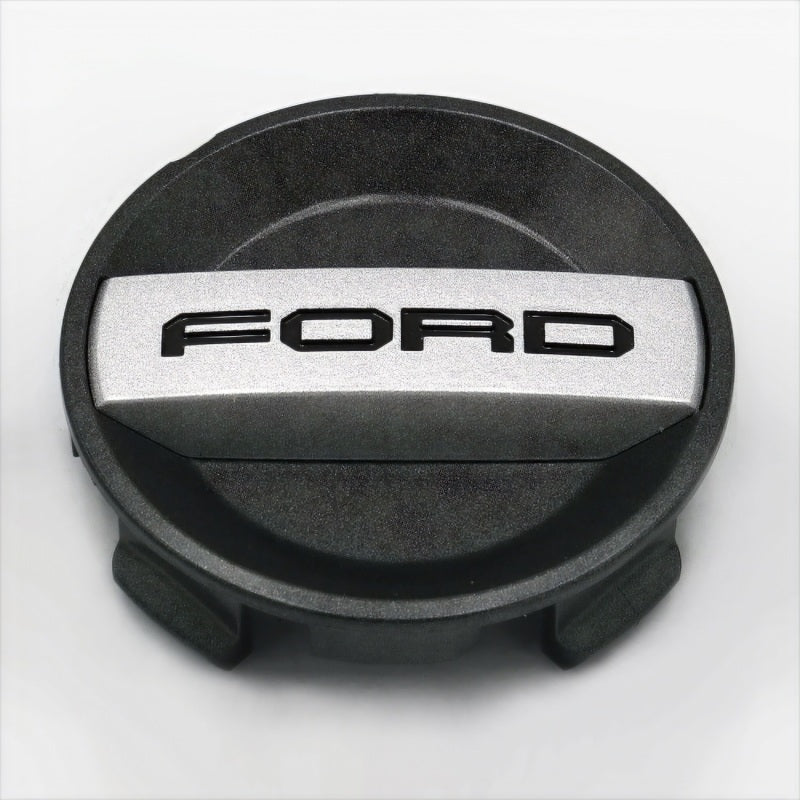 Load image into Gallery viewer, Ford Racing Car Black and Chrome Wheel Cap
