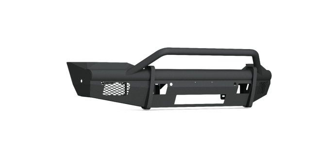 Road Armor 19-20 Ram 2500 Vaquero Front Bumper w/Pre-Runner Guard 6 Sensor - Tex Blk