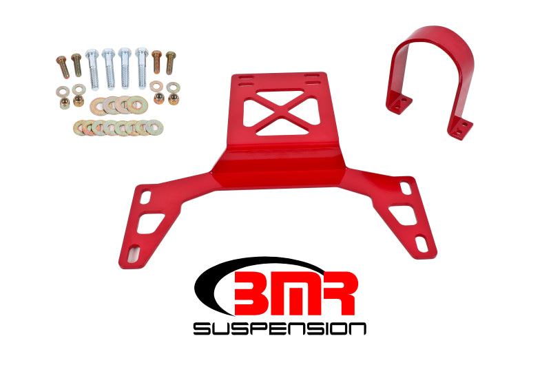 Load image into Gallery viewer, BMR 07-14 Shelby GT500 Front Driveshaft Safety Loop - Red
