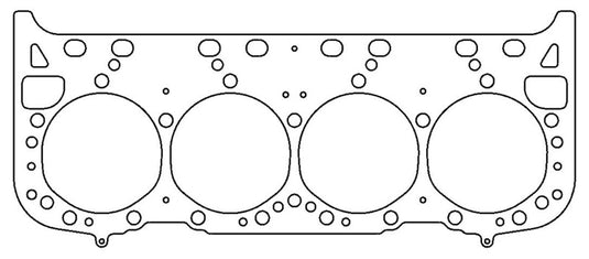 Cometic 92-96 GM LT1 Small Block 4.100 inch Bore .027 inch MLS Head Gasket (w/Valve Pockets)
