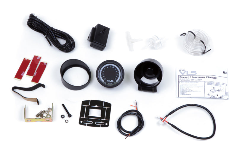 Load image into Gallery viewer, Revel VLS 52mm 30inHg-45PSI Digital OLED Boost Gauge
