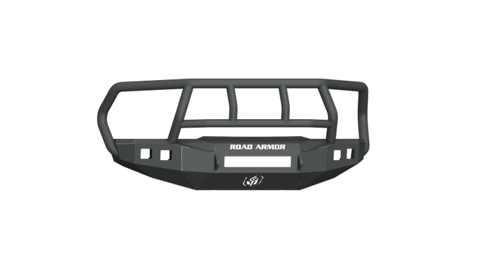 Road Armor 15-18 Ram Rebel 1500 Stealth Front Bumper w/Titan II Guard - Tex Blk