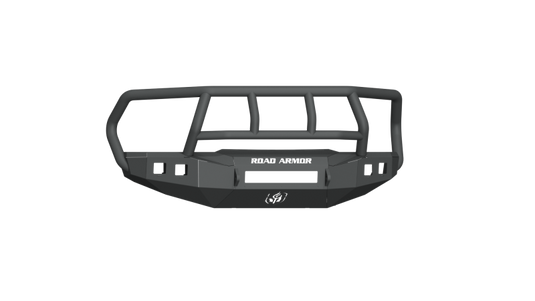 Road Armor 15-18 Ram Rebel 1500 Stealth Front Bumper w/Titan II Guard - Tex Blk