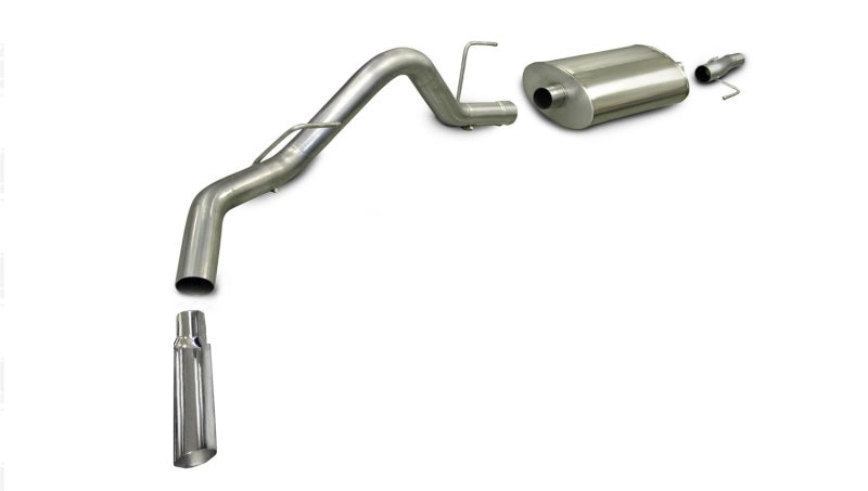 Load image into Gallery viewer, Corsa 2006-2008 -08 Ford F-150 SuperCrew/6.5ft Bed 4.6L V8 Polished Sport Cat-Back Exhaust
