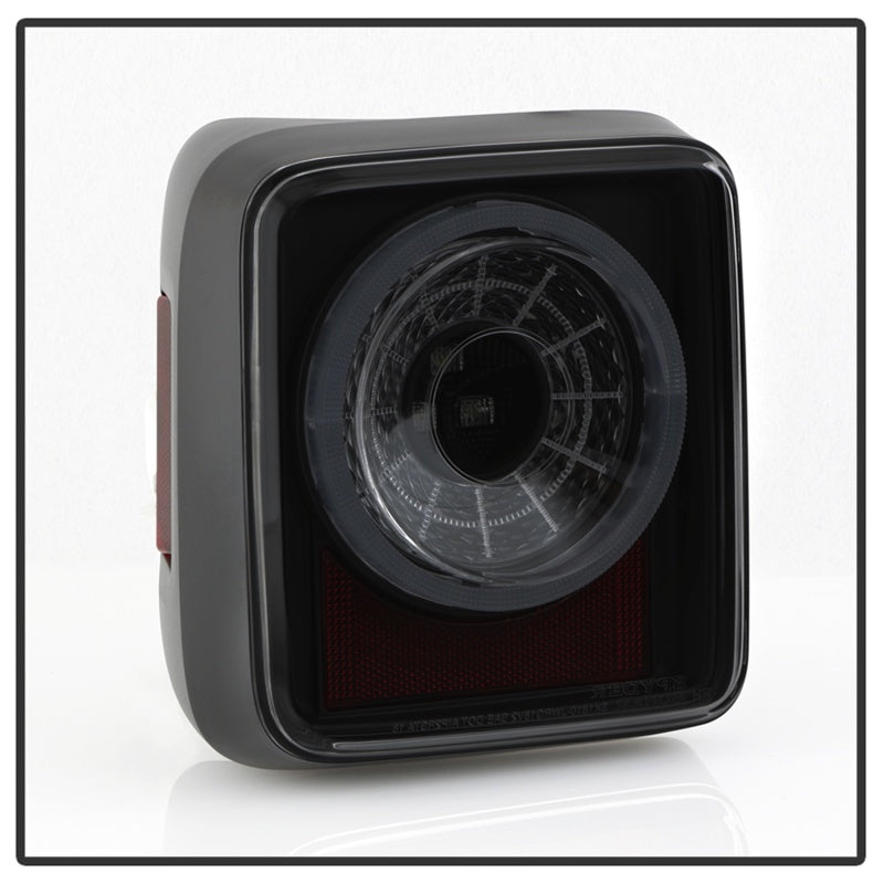 Load image into Gallery viewer, Spyder 19-20 Jeep Wrangler - Full LED Tail Lights - Seq Turn Sign - Black Smoke ALT-YD-JW19-SEQ-BSM
