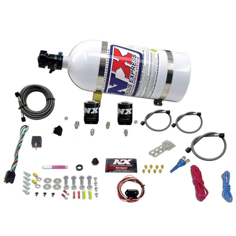 Load image into Gallery viewer, Nitrous Express 10-15 Chevrolet Camaro (5th Gen) Single Nozzle Nitrous Kit (35-150HP) w/10lb Bottle
