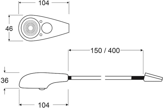 Hella Interiorlamp 150 Bic Md931V Black 2Ja