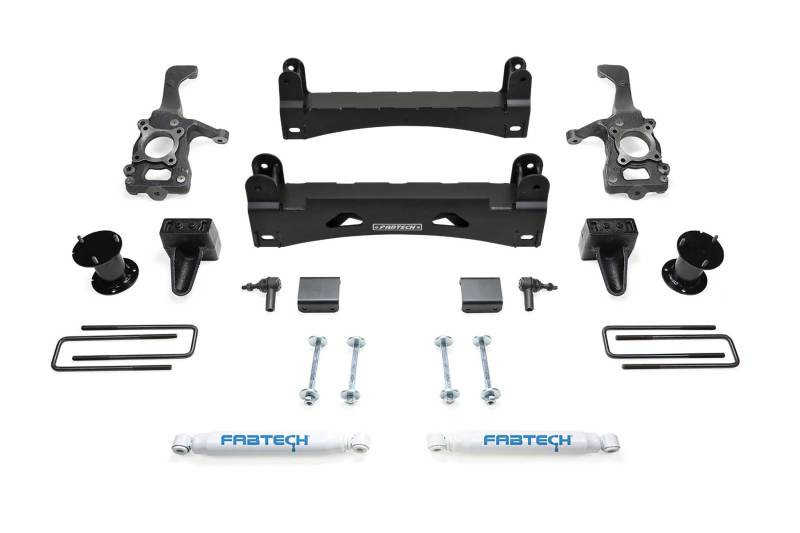 Load image into Gallery viewer, Fabtech 15-20 Ford F150 2WD 6in Basic Sys w/Perf Shks
