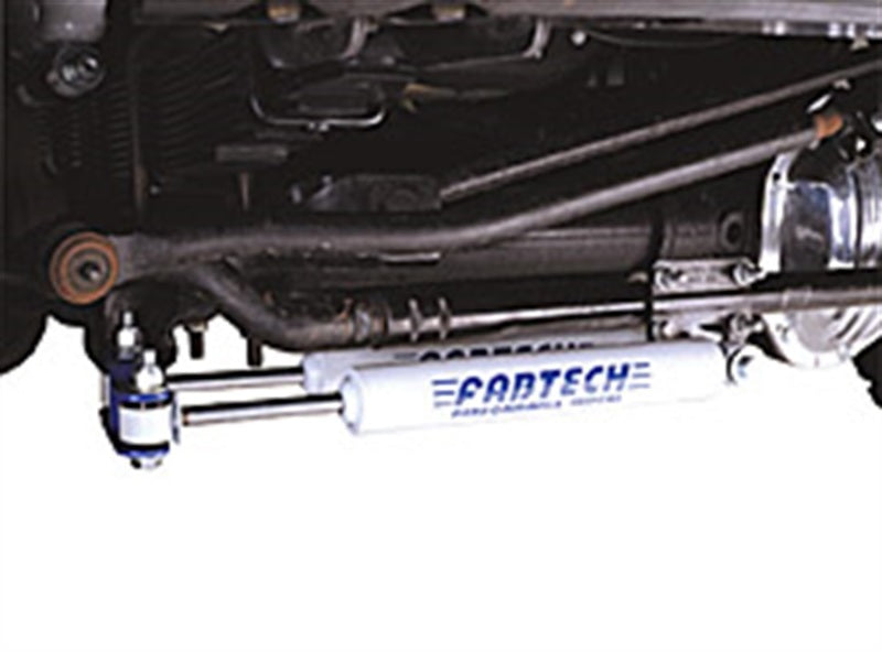 Load image into Gallery viewer, Fabtech 99-04 Ford F250/350 4WD Dual Performance Steering Stabilizer - Opposing Style
