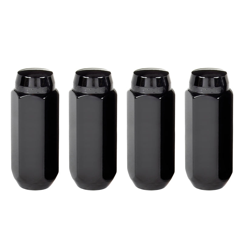 Load image into Gallery viewer, McGard Hex Lug Nut (Cone Seat) M14X2.0 / 13/16 Hex / 2.25in. Length (4-Pack) - Black
