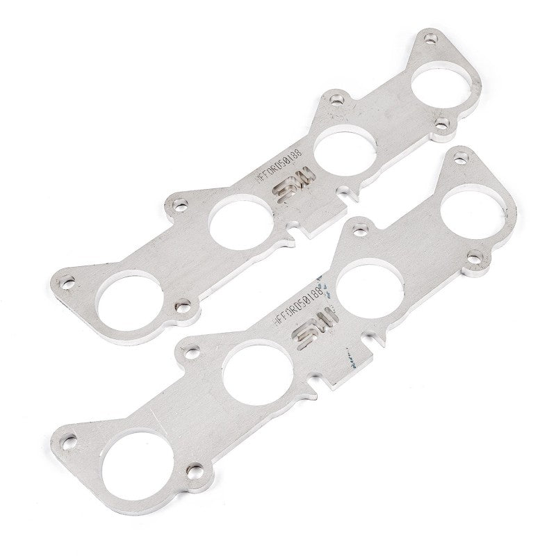 Load image into Gallery viewer, Stainless Works Ford 5.2L/5.0L Coyote Round Port Header 304SS Exhaust Flanges 1-3/4in Primaries
