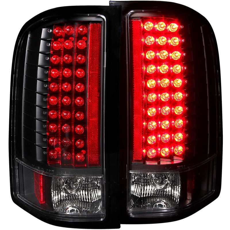 Load image into Gallery viewer, ANZO 2007-2013 Chevrolet Silverado 1500 LED Taillights Black
