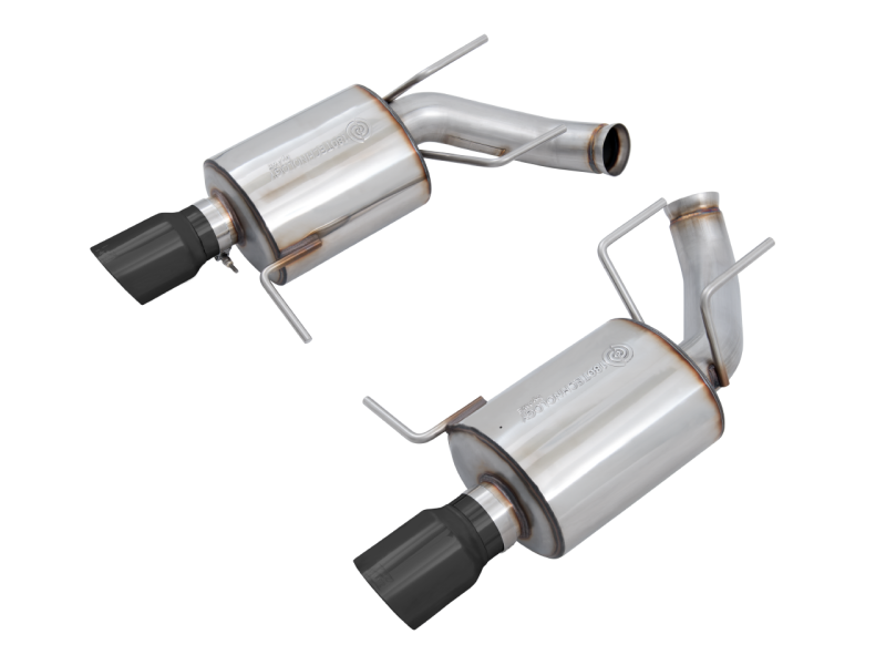 Load image into Gallery viewer, AWE Tuning S197 Mustang GT Axle-Back Exhaust - Touring Edition (Diamond Black Tips)
