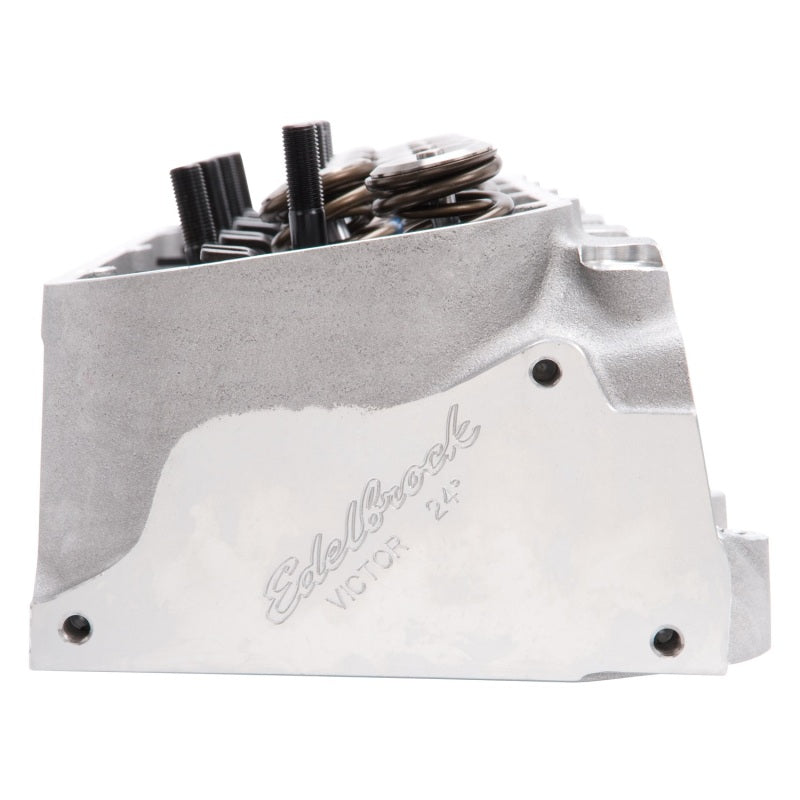 Load image into Gallery viewer, Edelbrock Race Cyl Head Musi CNC BBC Victor 24Deg Complete
