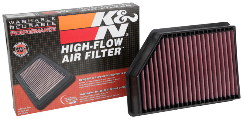 Load image into Gallery viewer, K&amp;N 2020 Chevrolet Silverado 2500/3500 6.6L Diesel Drop In Replacement Air Filter
