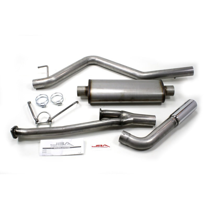 Load image into Gallery viewer, JBA 07-20 Toyota Tundra 4.6L/4.7L/5.7L 409SS Pass Side Single Exit Cat-Back Exhaust
