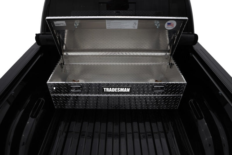 Load image into Gallery viewer, Tradesman Aluminum Flush Mount Truck Tool Box (48in.) - Brite
