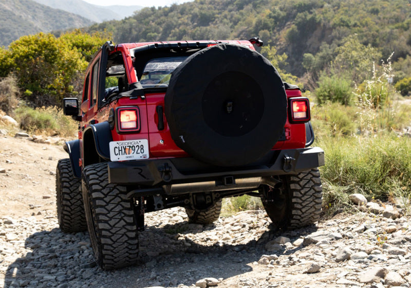 Load image into Gallery viewer, Rampage 2018-2019 Jeep Wrangler(JL) Sport 2-Door Tire Cover w/Camera Slot 37in - Black
