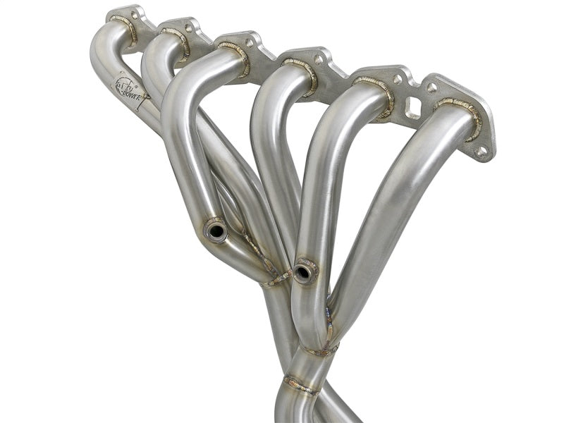 Load image into Gallery viewer, aFe Power Twisted Steel Long Tube Header &amp; Connection Pipes 01-16 Nissan Patrol (Y61) V8-4.8L
