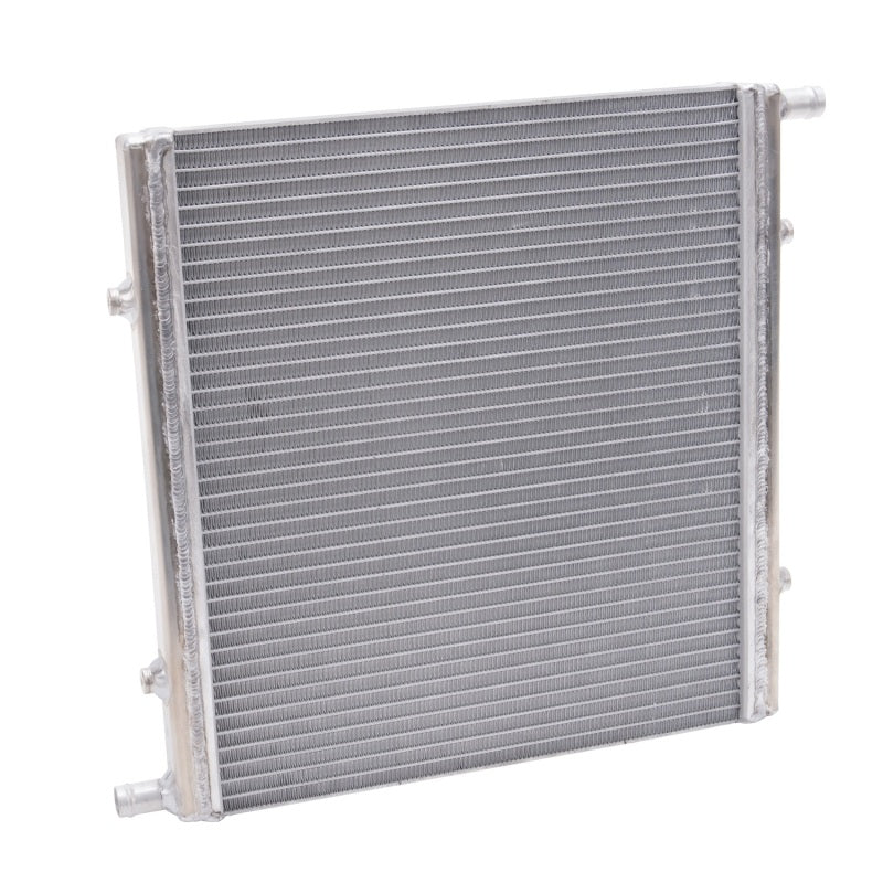 Load image into Gallery viewer, Edelbrock Heat Exchanger Single Pass Single Row 22 000 Btu/Hr 16In W X 16In H X 1 5In D Silver
