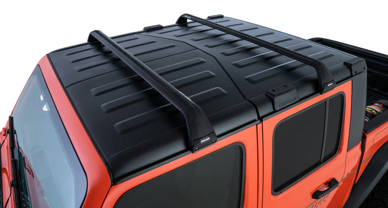 Load image into Gallery viewer, Rhino-Rack 07-22 Jeep Wrangler JK/JL 4 Door Hard Top Vortex SG 2 Bar Roof Rack - Black
