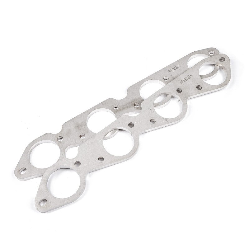 Load image into Gallery viewer, Stainless Works Big Block Chevy Round Port Header 304SS Exhaust Flanges 2-1/4in Primaries
